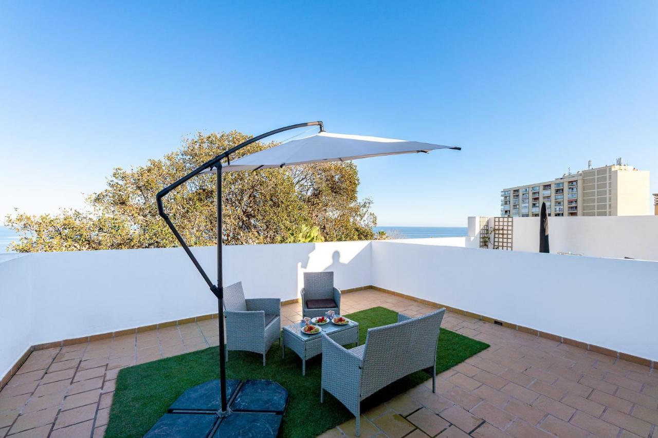 797 Holiday Rentals -Piso Con Terraza Y Vistas En La Nogalera Torremolinos Luaran gambar